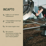 Incapto Spezialitäten-Kaffeebohnen | Colombianskt ursprung med ett ursprung | Espresso 100% Arabica | Specialty Coffee 84 Poäng SCA | Traditionell Geröstete Bohnenkaffee | Plantage Huila, Cadefihuila, 1kg