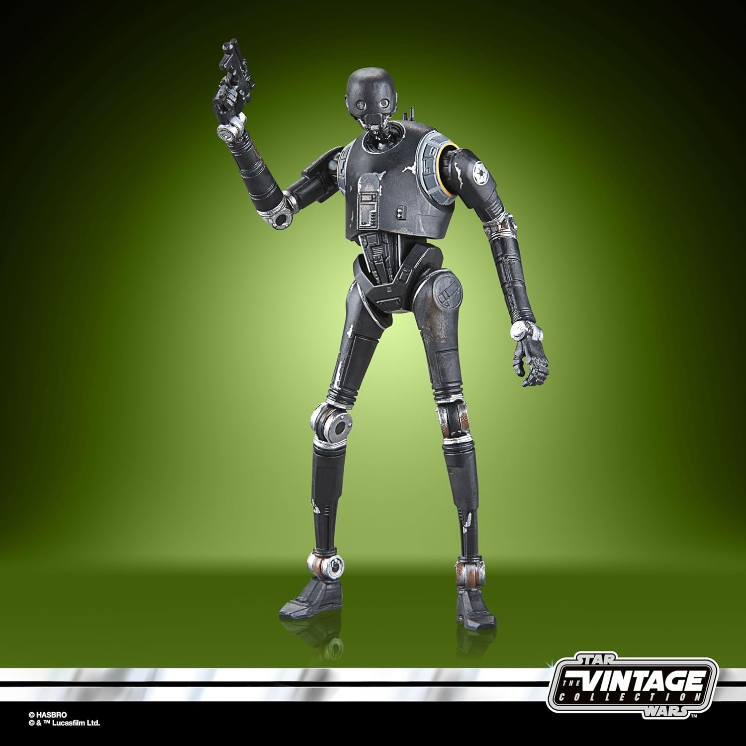 Star Wars Black Series K-2SO (Kahzwo-Esso) Star Wars: Andor Actionfigur, skala 9,5 cm Actionfigurer Naty Shop