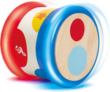 Hape Baby Drum | Rullande musikleksak för små att lära sig rytm och olika ljud, batteridriven, från 6 månader Baby Toys Naty Shop