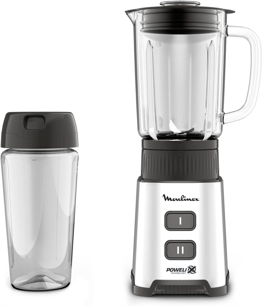 Blender Pulseo LM17GD, 400 W, 4 blad, 700 Ml, Bärbar behållare 600 Ml Kitchen Naty Shop