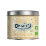 Kusmi Tea - Earl Grey Intense - Ekologiskt Earl Grey svart te med stark bergamott och kryddig citron - löst te - 100g metalllåda - Antal för ca 50 koppar