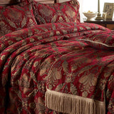 Riva Home Shiraz Sängar och täcken Paoletti Burgundy 130X170Cm