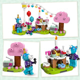 LEGO Animal Crossing Jimmys födelsedagsfest Kreativ leksak för barn Videospel Häst Djurset Present för flickor och pojkar 6 år 77046 Byggset Besuche den LEGO-Store