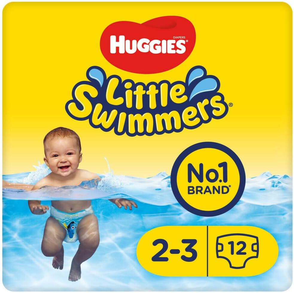 Huggies Little Swimmers simblöjor, storlek 3-4 (7-15 kg), 1 förpackning om 20