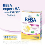 BEBA Expert HA 2 Tillskottsmjölk efter 6 månader, barnmat med hydrolyserat protein, endast laktos, palmoljefri, förpackning om 6 (6 x 550 g) Naty Shop