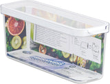 CARE + PROTECT Smart matbehållare, perfekt stapelbar, kylorganiserare, skyddar mat från fukt, håller maten fräsch längre, 2,15 L Matförvaringslådor Naty Shop 2 L