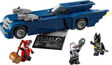 LEGO DC Batman: Batman in the Batmobile vs. Harley Quinn och Mr Freeze tecknad leksaksbil för barn Present för pojkar och flickor 8 år gamla 76274 Byggset Besuche den LEGO-Store