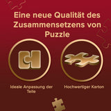Trefl Premium plus Quality - Puzzle Tea Time: Houses Stoney Lane - 1000 bitar, Serie av nostalgiska målade bilder, Perfekt matchning av bitar, För vuxna och barn från 12 år Puzzle Naty Shop