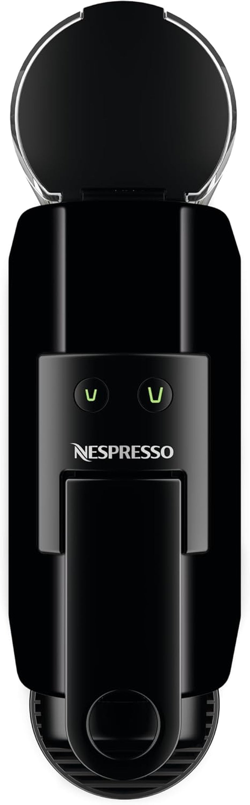 Espressomaskin med Nespresso De'Longhi Essenza Mini-kapslar, svart | Pumptryck 19 bar | Vattentank 0,6 l | För espresso och lungo | Liten espressomaskin – Fantastiska kaffestunder | EN85.B