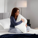 TEMPUR-PEDIC Symphony Kudde Tillverkad av memory foam, Lyxig, Mjuk, Standard, Vita Standardkuddar Naty Shop