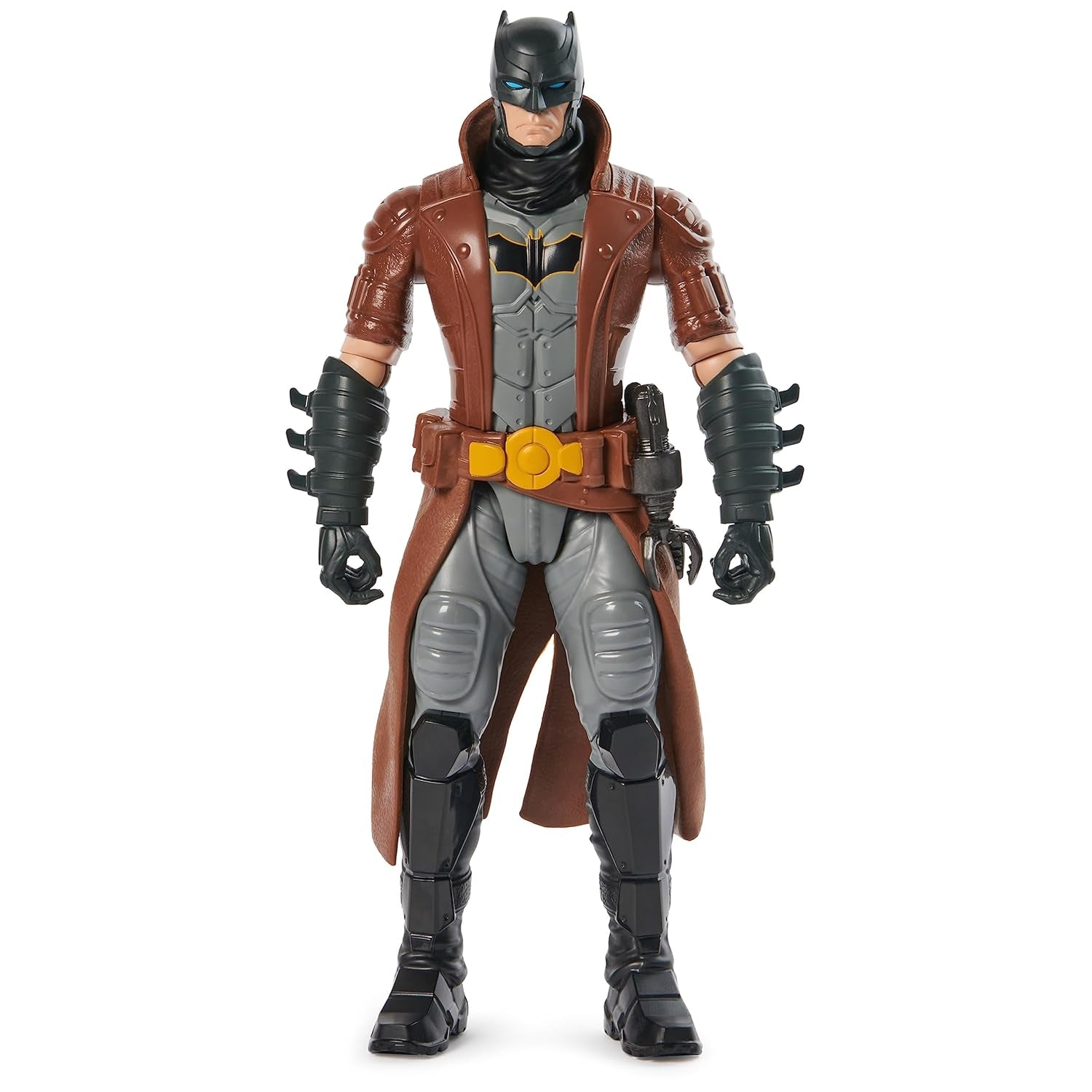 DC Comics Batman Actionfigur 30 cm lång Helt rörlig för spännande äventyr och actionfyllda stunts Leksak för barn 3 år och uppåt Actionfigurer Naty Shop Black M