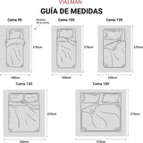 VIALMAN Colcha Bouti Ligera Överkast Sofia 21, polyester bomull, beige, Cama 150: 250 X 270 Cm Sängar och filtar Besuche den VIALMAN-Store