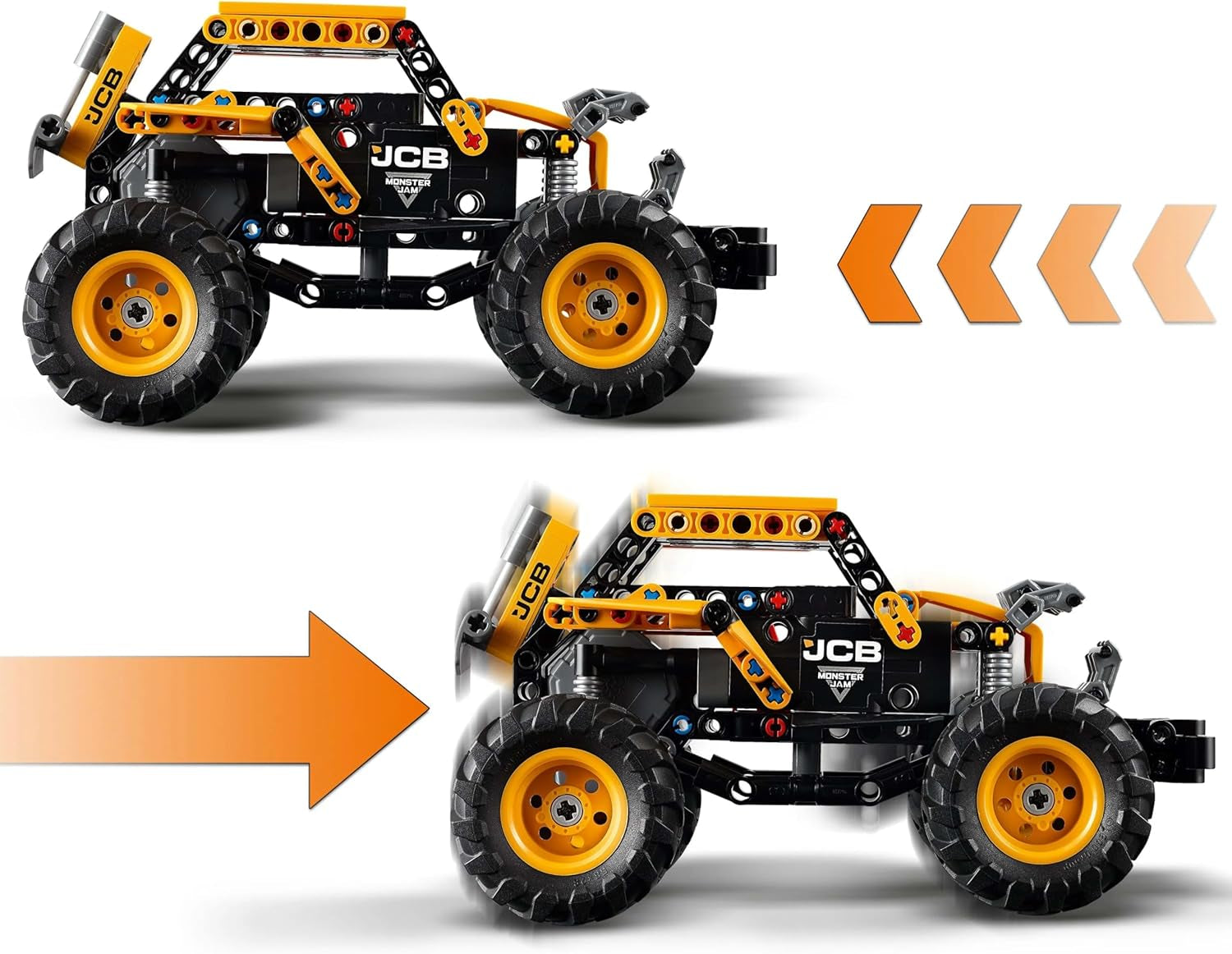 LEGO Technic Monster Jam Digatron, Monster Truck lekset för barn, byggleksaker för barn, pojkar och flickor från 7 år, presentidéer för fans av Monster Trucks och Motorsport 42199 Byggset Besuche den LEGO-Store