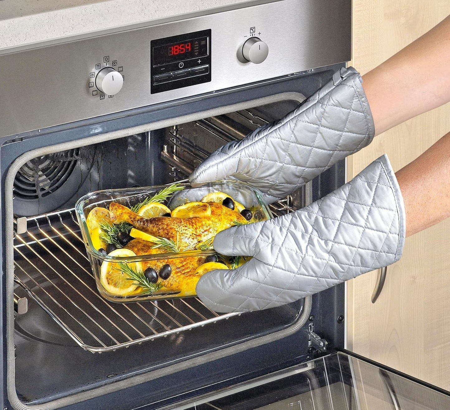 Vakuumsats Küchenprofi EASYFRESH | Set med 7 delar | 1x elektrisk vakuumpump, 1x vakuumburk S, M och L, 3x vakuumpåsar 22x21 cm | borosilikatglas, högkvalitativ plast | beredning och förvaring Matförvaringslådor Naty Shop