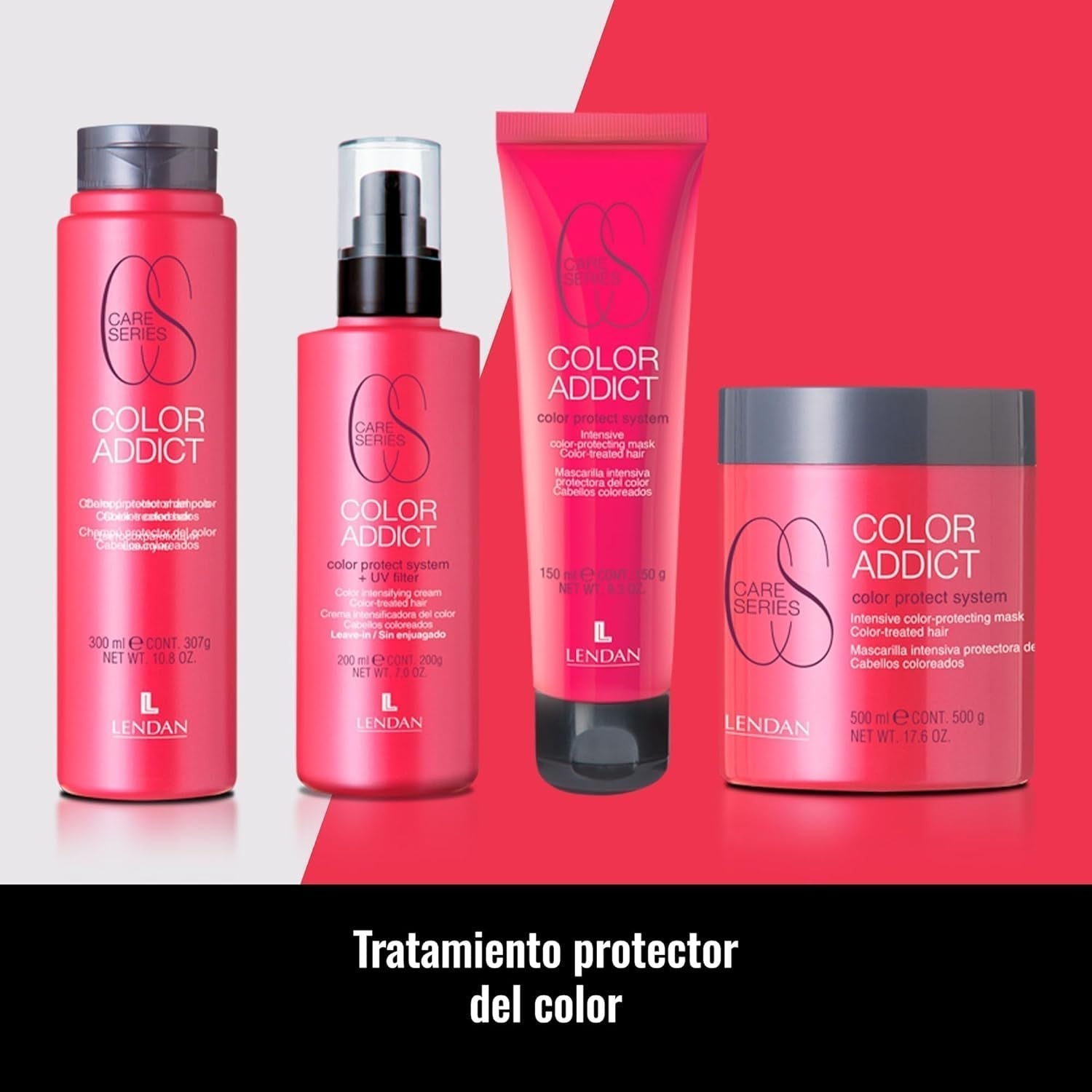 Färgbehandlad hårmask 500ml skyddar färgbehandlat hår, ger näring, återfuktar och skyddar nagelbanden - blankare och mjukare man Naty Shop Hair Mask