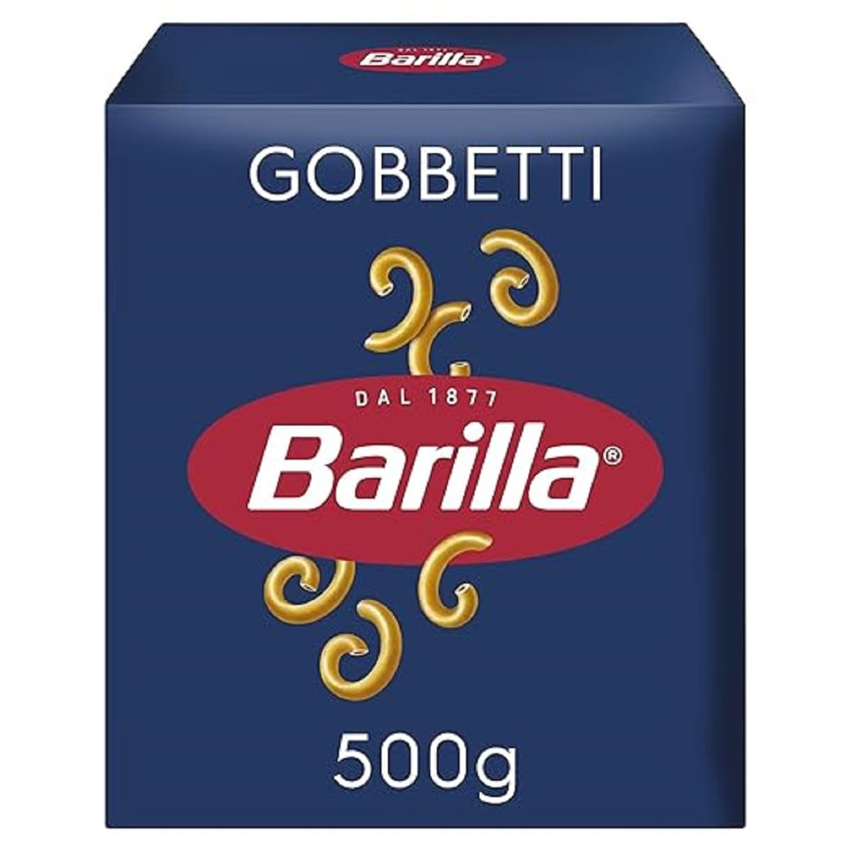 Pasta Barilla Classic Gobbetti nr. 51 från durumvete, alltid al dente (1 x 500 g)
