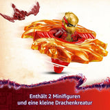 LEGO NINJAGO Kai's Dragon Spinjitzu Spinner - Action Ninja-leksak med 2 minifigurer - Litet lekset för barn - Presentidé för pojkar och flickor från 6 år och uppåt 71823 Byggset Besuche den LEGO-Store