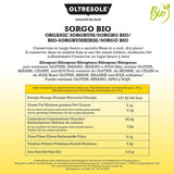 Ekologisk vit sorghum, 1 kg, skal, råsäd, ekologiskt odlad i Italien, perfekt paket för familjen