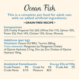 Lily's Kitchen Fish Tasty Cuts Wet Cat Food - Paket om 24 (24 x 85 g) Läckra fiskbitar i sås för katter