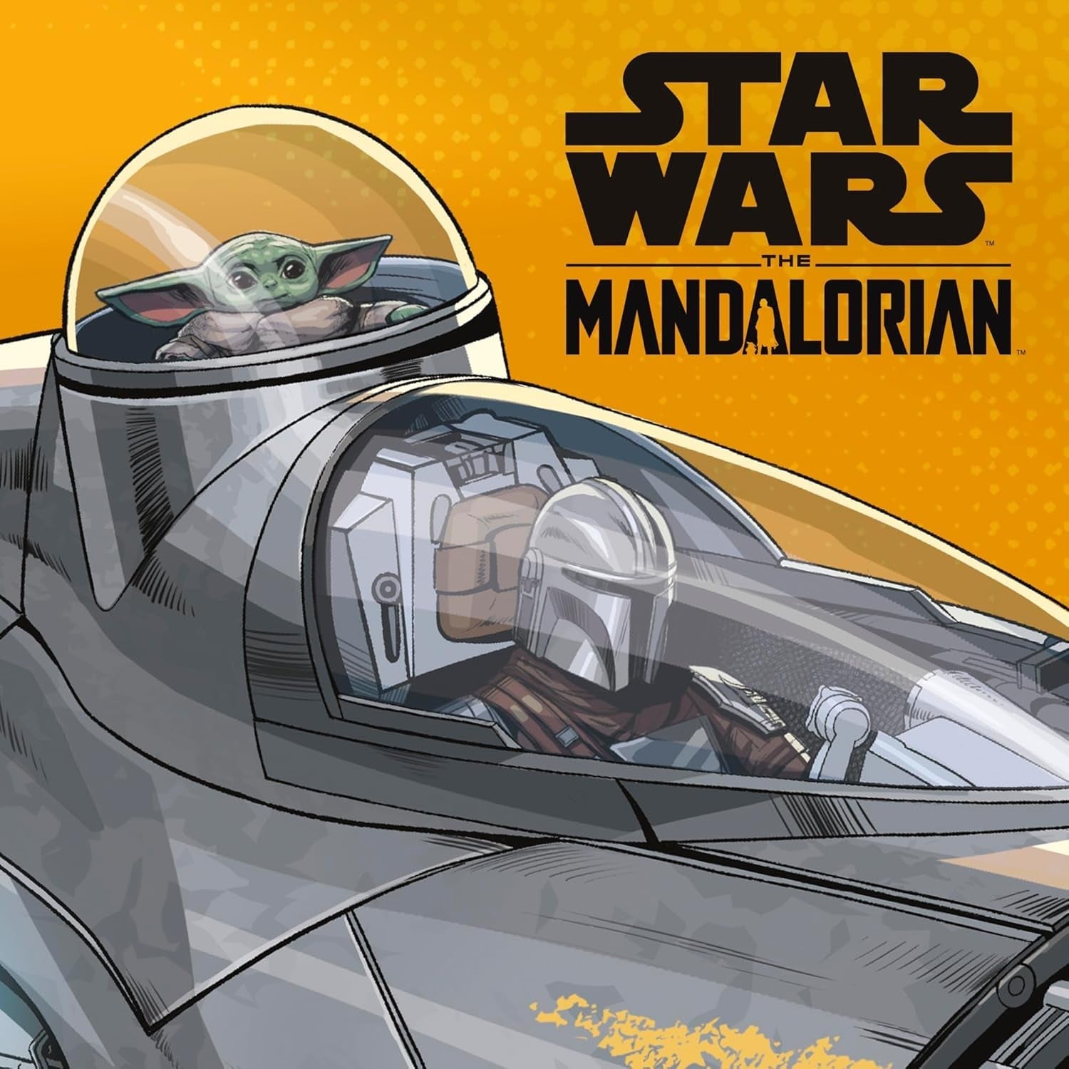 Star Wars Epic Hero Series N-1 Starfighter of the Mandalorian, stora actionfigurer och spännande tillbehör för spännande manövrar, spännande gåva actionfigurer Naty Shop