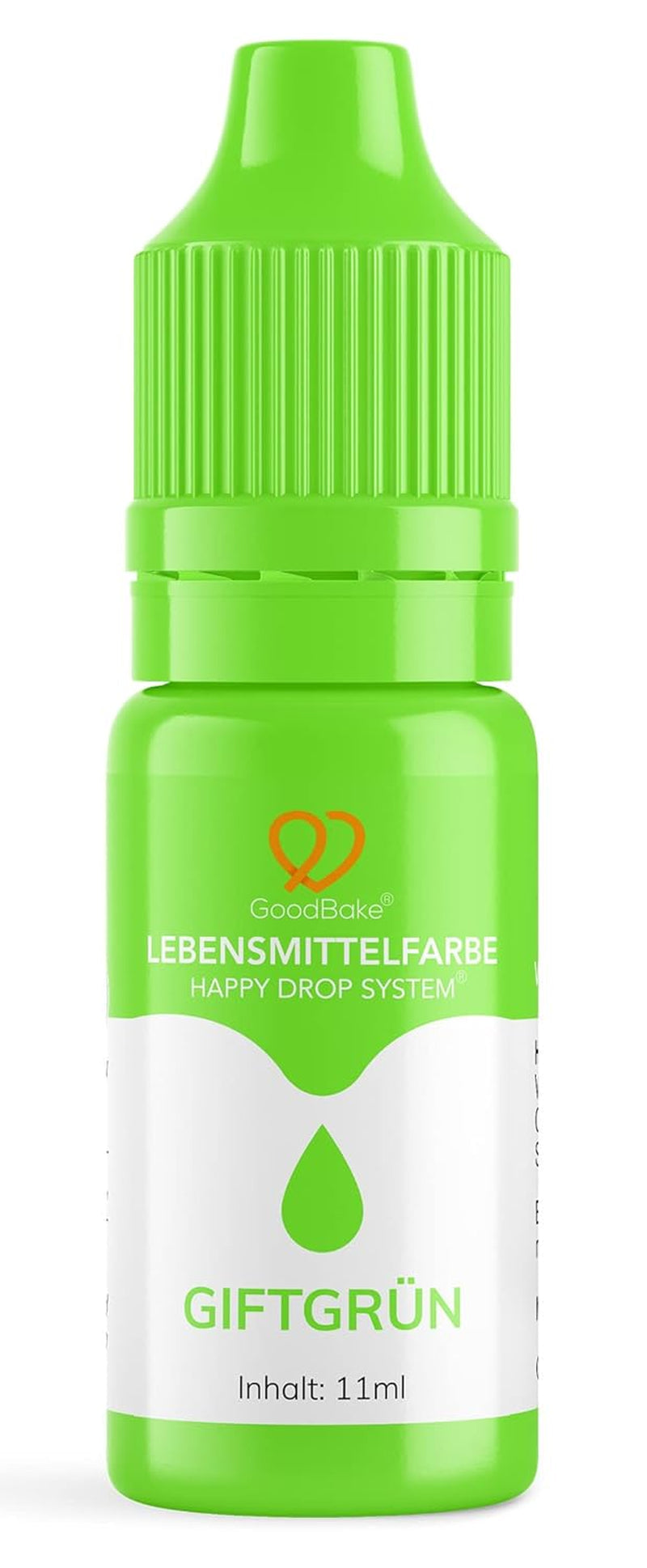 Goodbake Pink Food Coloring (11ml) - Intensiv matfärgning - Mycket koncentrerad färg - För färgning av kakor, fondant, smörkräm, drycker, slime och många andra föremål. 100% vegan