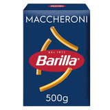 Pasta Barilla Classic Maccheroni nr. 44 av högkvalitativt durumvete, alltid al dente, 500g