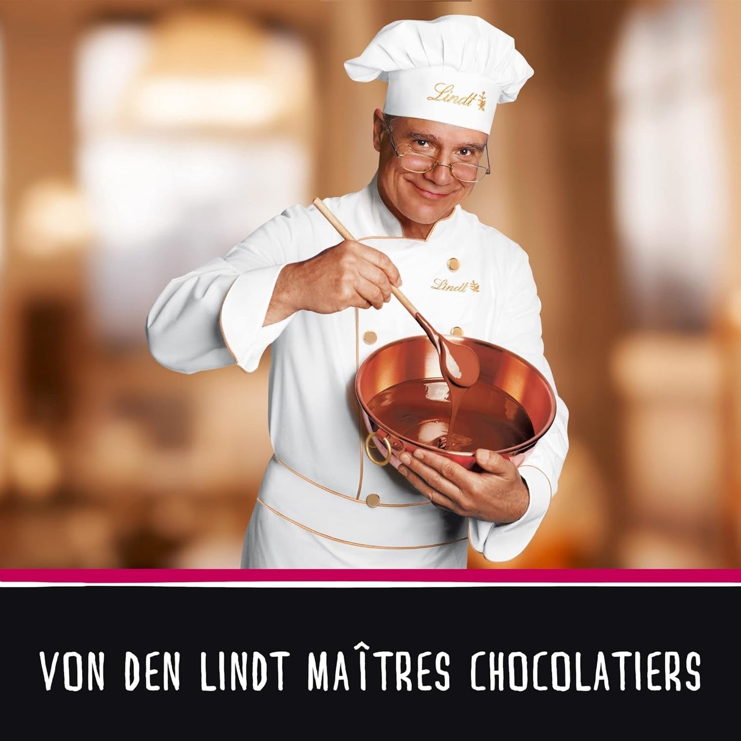 Lindt HEJ Strawberry Chocolate Cheesecake | Bar 100g | Mjölkchoklad med jordgubbskvarg gräddfyllning | Chokladkaka | Chokladpresent (paket med 5)