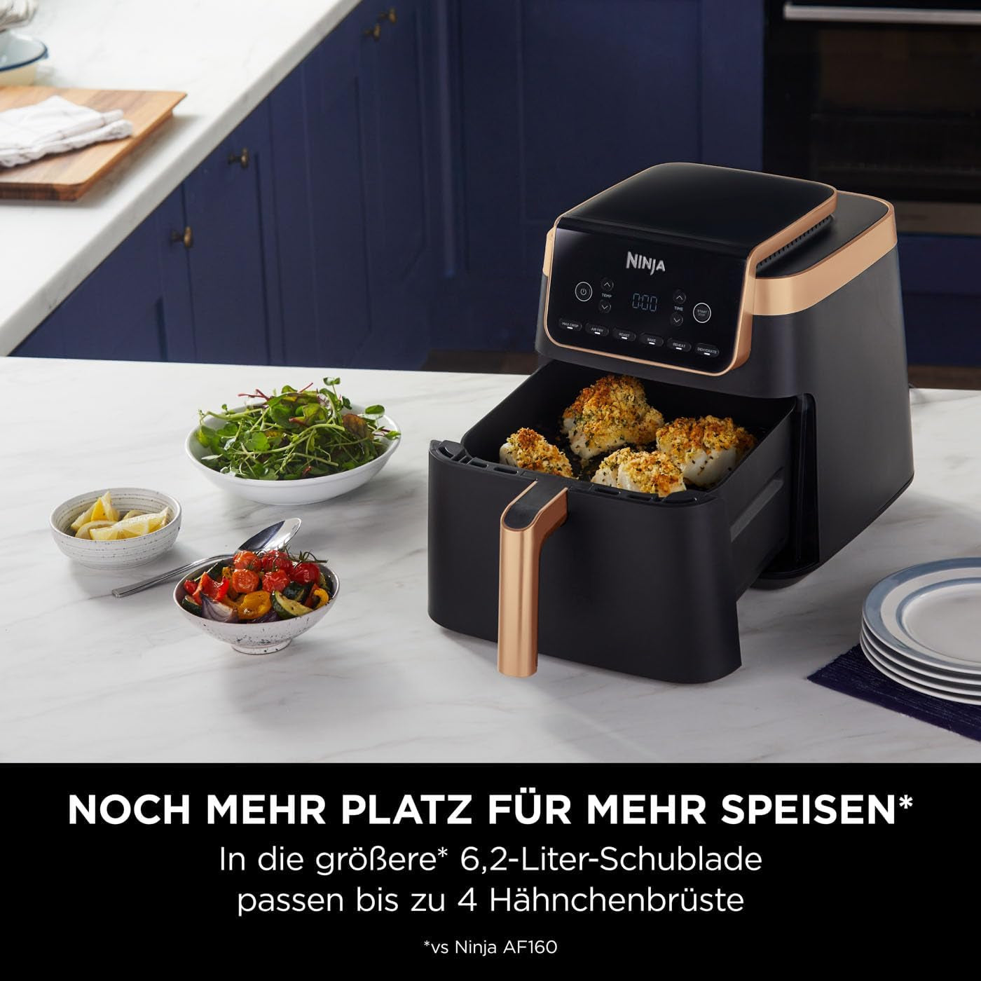 Ninja Air Fryer MAX PRO AF180EUCP, 6,2 liter, oljefria Naty Shop Appliances