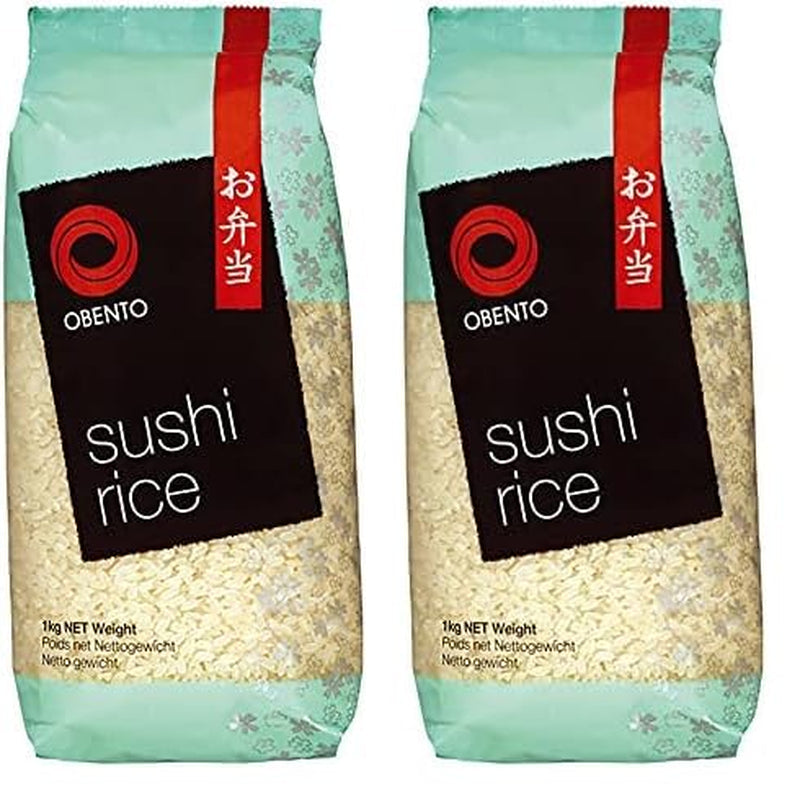 Sushiris, klibbigt ris till norirullar och andra japanska sushispecialiteter, 1 kg (1 pack)