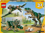 LEGO Creator T.Rex, Dino 3-i-1 Transformable Triceratops eller Pterodactyl, Mobil dinosauriemodell för barn, present till pojkar och flickor 31151 Byggset Besuche den LEGO-Store