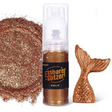 Ätbart Glitter - 10G, Rose Gold Drink Glitter, Ätbart Glitter Pulver, Matfärgningspulver, Guldpulver, Metalliskt Glitterpulver, Glitter Spray för Cocktails, Choklad, Kakor, Fondant