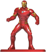 Jada Toys 253221016 - Marvel Nanofigures Blind Pack - Metal Marvel Samlarfigurer i Blind Pack, 4 cm, 3 år och uppåt, Slumpmässigt urval, Svarta Actionfigurer Naty Shop