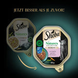 SHEBA Wet Cat Food, Nature's Collection i laxsås, 2 x 11 x 85g