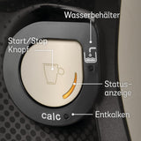 Bosch Tassimo Happy Friendly TAS107E Kapselespressomaskin, 70+ drycker, Lämplig för alla koppar, Auto-Stop, Hållbar, Perfekt Dosering, Platssparande, 1400W, Kräm/svart