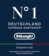 De'Longhi La Specialista Arte EC9155.MB portafilter espressomaskin med kvarn, 8 malinställningar, 15 bar tryck, 3 temperaturinställningar, mjölkskummare, 1550W, 1,7L tank, rostfritt stål/svart, inklusive barista kit