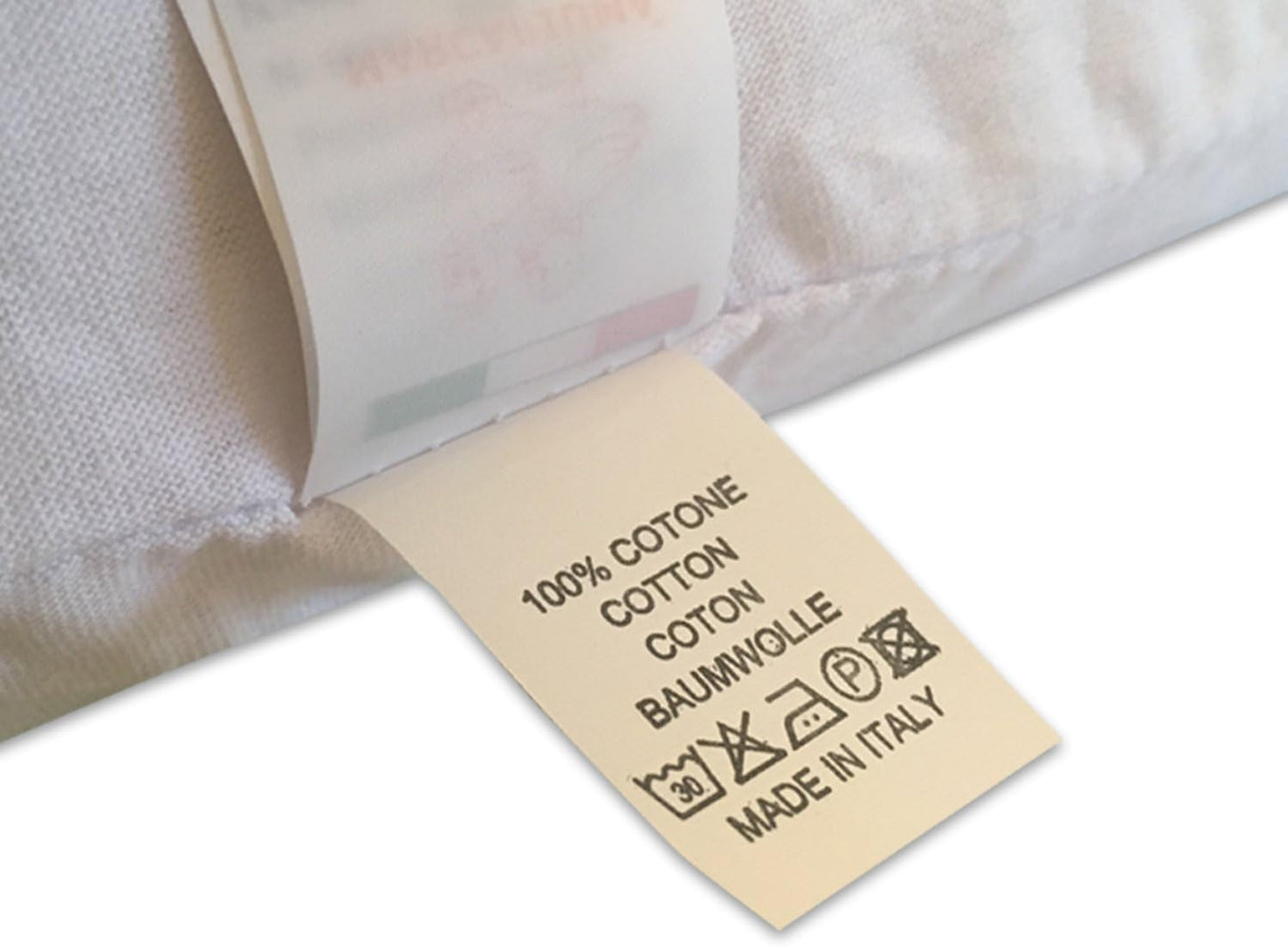 Naturlatexkudde Dubbelvågsmodell - Perforerad latexkudde Ultra andas Naturlig och hälsosam återhämtning - Högsta komfort Ergonomisk antibakteriell - 100 % tillverkad i Italien Naty Shop standardkuddar