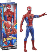 Marvel Titan Hero Series Spider-Man actionfigur 30 cm lång superhjälte med rörliga lemmar Kompatibel med andra Spider-Man-leksaker för barn 5+ actionfigurer Naty Shop