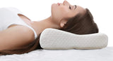 Bonmedico Stor ergonomisk kudde - Ortopedisk nackstödskudde - Nackkudde för sidosliprar, ryggsyllar - Memory Foam Kudde - Vuxen sovkudde - Wellnesspresenter Cervikala ortopediska kuddar Naty Shop