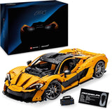 LEGO Technic Mclaren P1 Supersportbilsset för vuxna Bilfans Present V8 kolvmotor 7-växlad växellåda Skalmodell Billeksaksbilset 42172 Byggset Besuche den LEGO-Store Standardtitel
