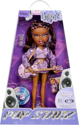 BRATZ Pop Starz Sasha – Modedocka med samlarnyckelring, outfit och musiktillbehör