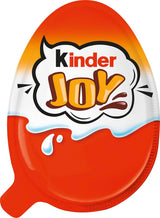 Kinder Joy-paket om 2 - Ena halvan med läcker mjölk- och kakaokräm och knapriga bollar, och den andra halvan med en stor överraskning - Påskchoklad, påskgodis - Påskpresent - 40g