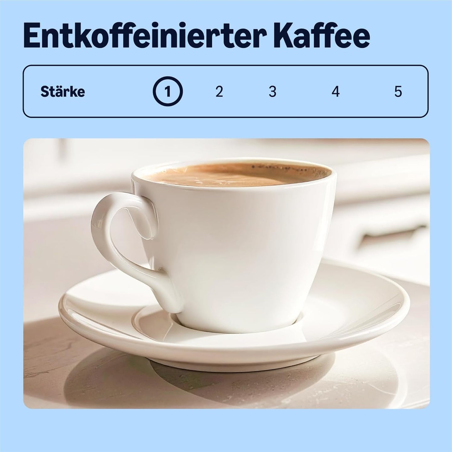 av Amazon Entkoffeinierte 100% Arabica-Kaffeepads, geeignet für Senseo-Maschinen, medium Röstung, 36 Stück (1 Packung mit 36 ​​​​Stück) – Rainforest Alliance-zertifiziert