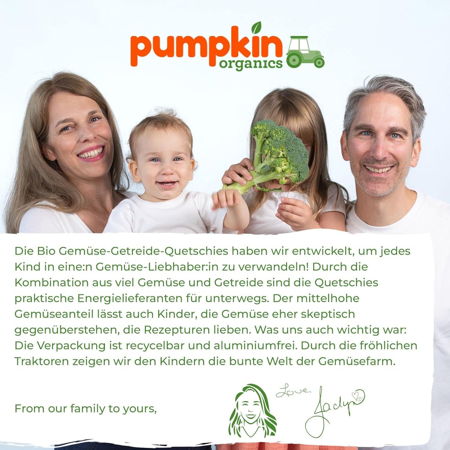 Pumpkin Organics-påsar med ekologiska grönsaker och flingor, 8-pack: Päron, Jordgubbar, Sötpotatis, Rödbetor, Banan, Havre - Inget tillsatt socker¹ - Från 6 månader - som mellanmål eller kompletterande mat i förpackningen (8 x 100g)