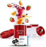 Gourmetmaxx Mr Magic Blender, Smoothie Maker med Xxl Naty Shop tillbehörspaket