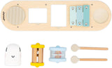 Janod - Sweet Cocoon musikaliska spår - 5 musikaktiviteter för barn - Tidig musikalisk utbildning - FSC träleksak - Från 12 månader, J04058 Baby Toys Naty Shop