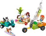 LEGO Friends Beach Adventure med hundar Byggleksak för flickor 6 år gamla djurlekset med 2 minifigurer och 2 corgifigurer Kreativa barngåva Surfbräda Äventyrsbyggset 42641 Byggset Besuche den LEGO-Store