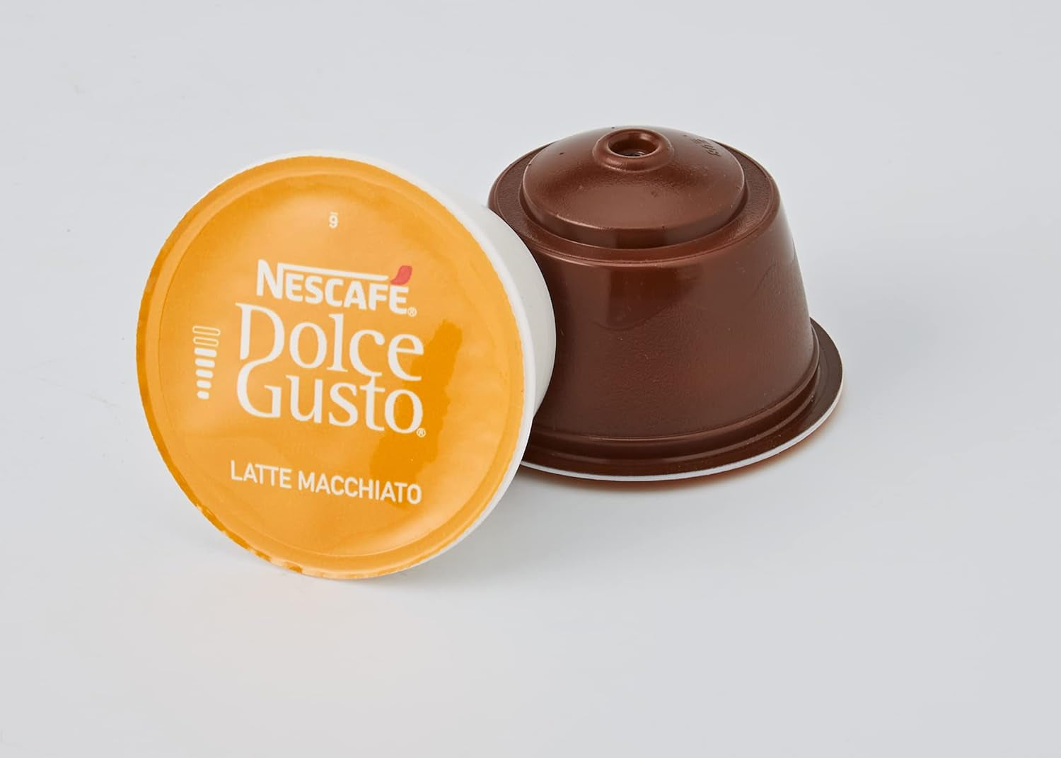 NESCAFÉ Dolce Gusto Latte Macchiato Vorratsbox 90 Kaffeekapseln (Aromatischer Espresso und Latte Macchiato Caramel