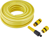 Meister Cross Woven Hose, 12,7 mm (1/2 tum) - Längd 20 m - Inkluderar kopplingar - För vattning av små ytor - Kross- och nötningsbeständig - UV-beständig / Trädgårdsslang / Vattenslang / 9926280