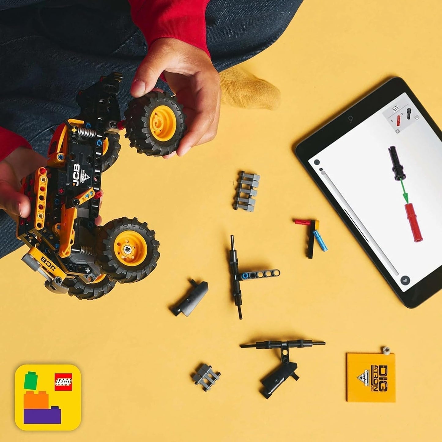 LEGO Technic Monster Jam Digatron, Monster Truck lekset för barn, byggleksaker för barn, pojkar och flickor från 7 år, presentidéer för fans av Monster Trucks och Motorsport 42199 Byggset Besuche den LEGO-Store