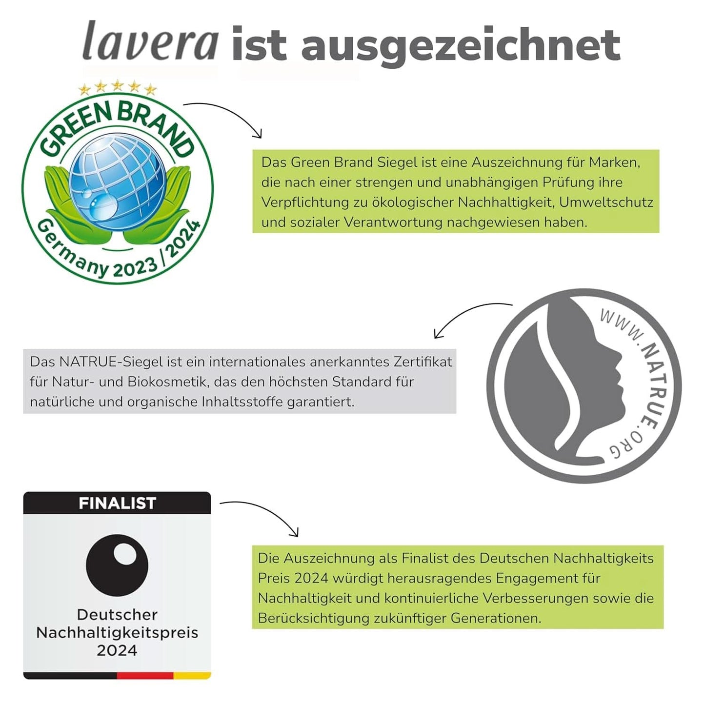 Lavera Care Shampoo Color Shine & Care, vegan, 250 ml Dusch och bad Naty Shop